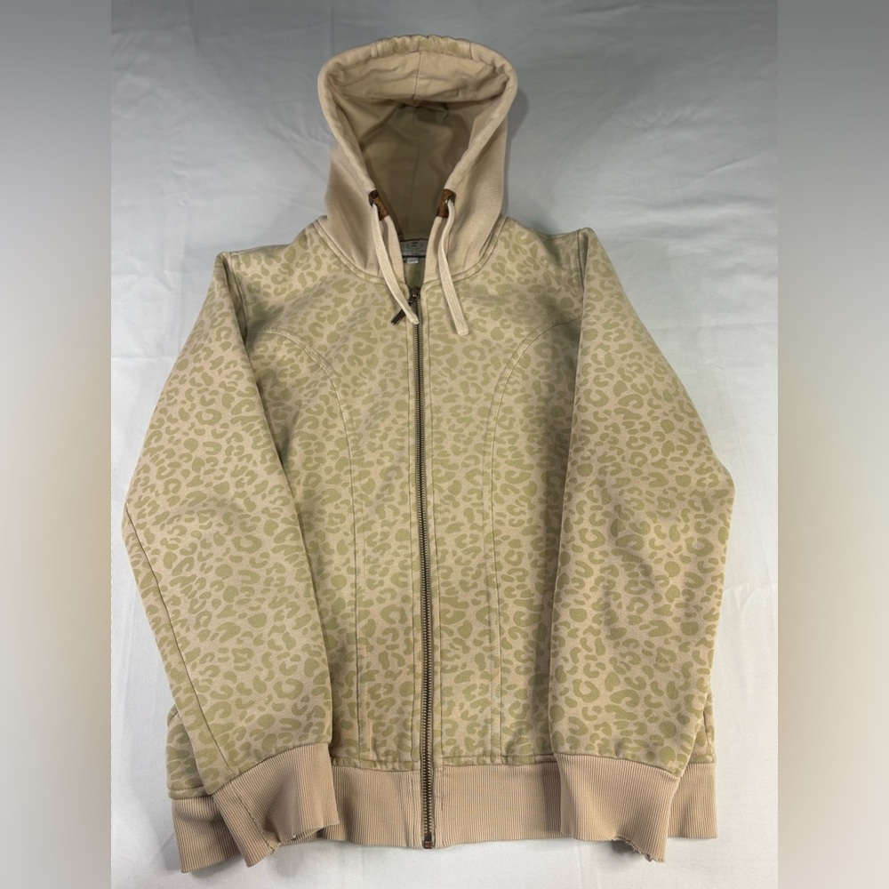 Y2K 2000s Style Cheetah Monte Carlo Zip Up | $28.99